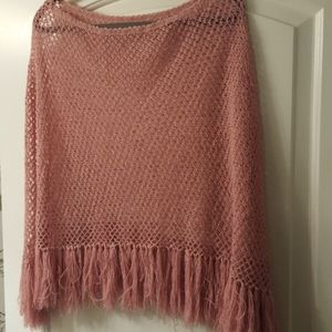 Hand Knitted Pancho